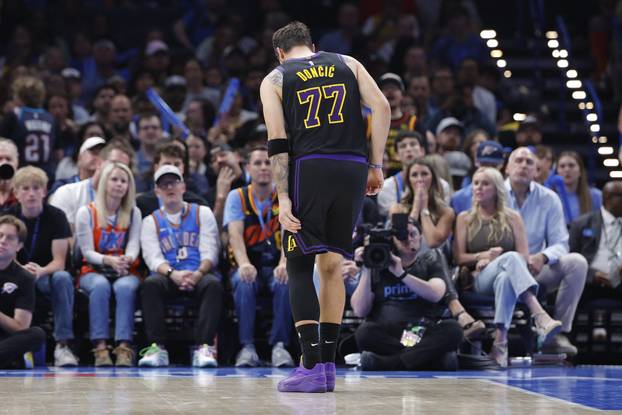 NBA: Los Angeles Lakers at Oklahoma City Thunder