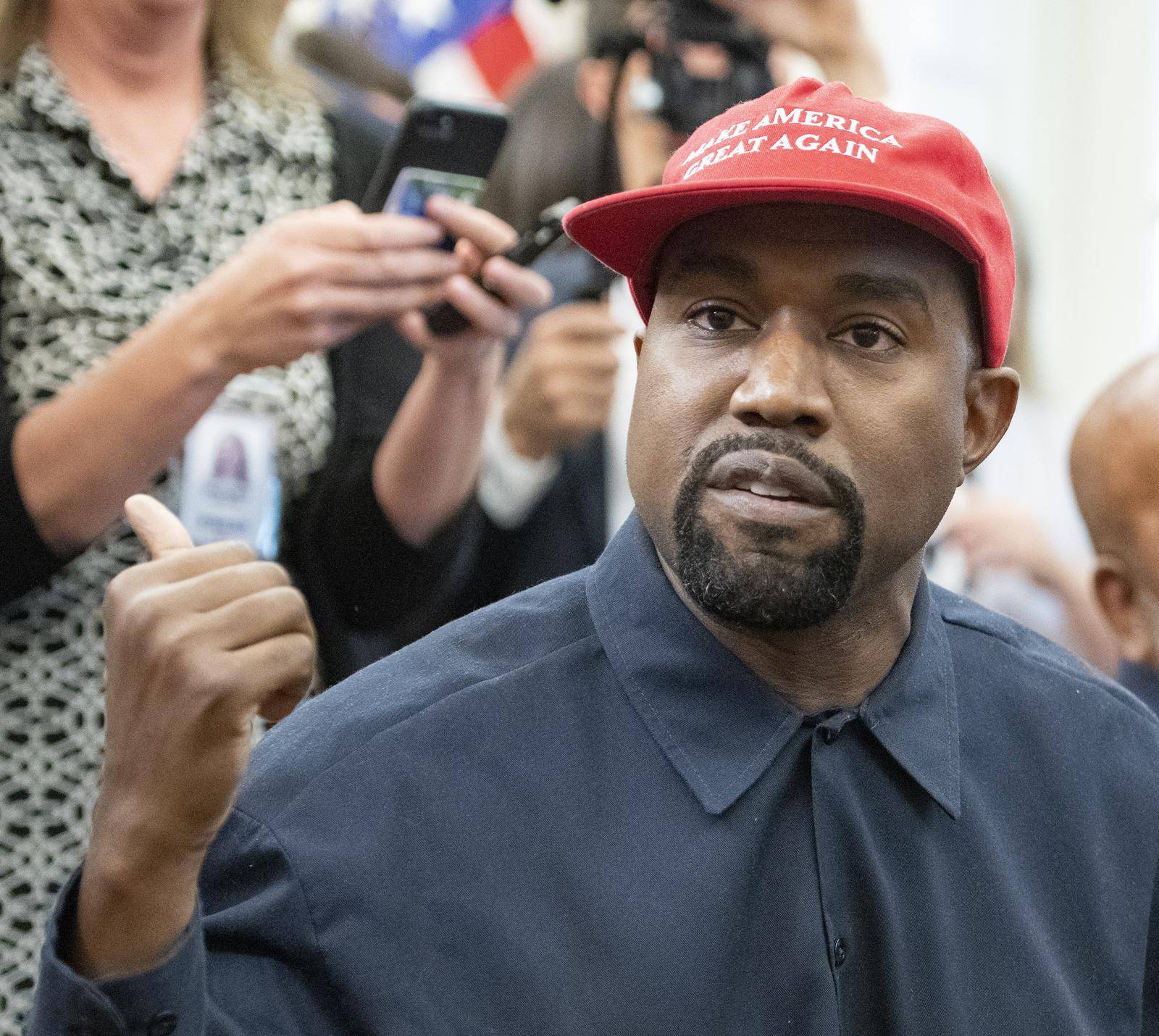 Donald Trump primio Jima Browna i Kanye Westa