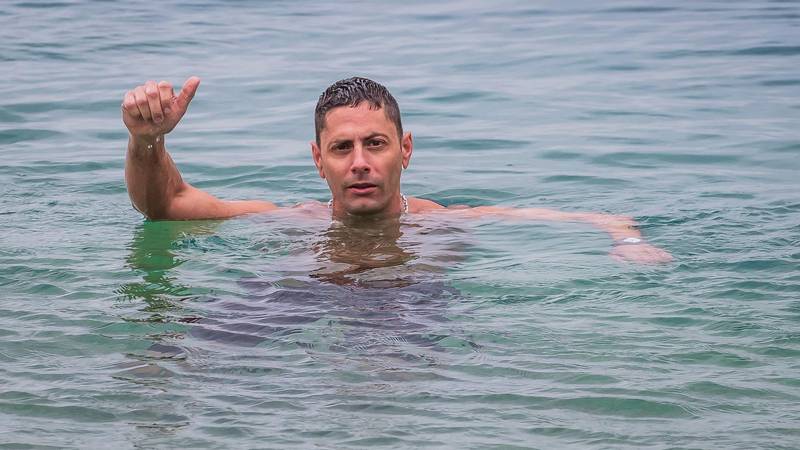 Apolon iz Makarske je uspio: Moj 365. dan kupanja u moru!