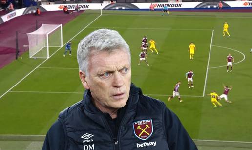 Moyes: Ne znam je li gol Oršića bio trenutak kvalitete ili sreća