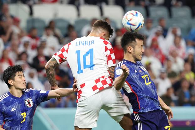 KATAR 2022 - Susret Hrvatske i Japana u osmini finala Svjetskog prvenstva u Kataru