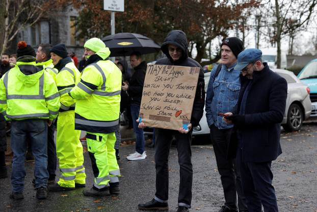 Funeral of Irish musician Shane MacGowan in Tipperary
