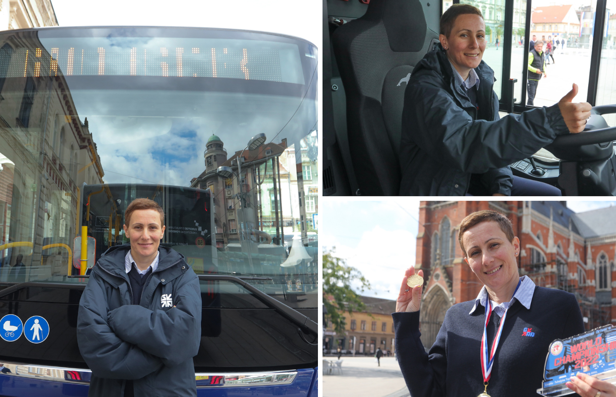 Sanela je svjetska prvakinja u vožnji autobusa: Iz tramvaja uskočila u bus i u svjetski vrh