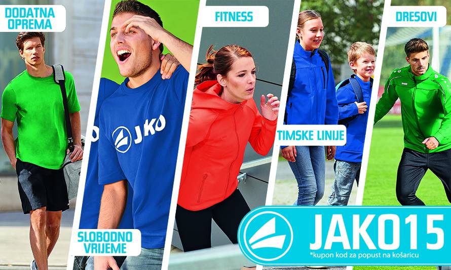 23 godine sportskog duha uz JAKO sportsku opremu
