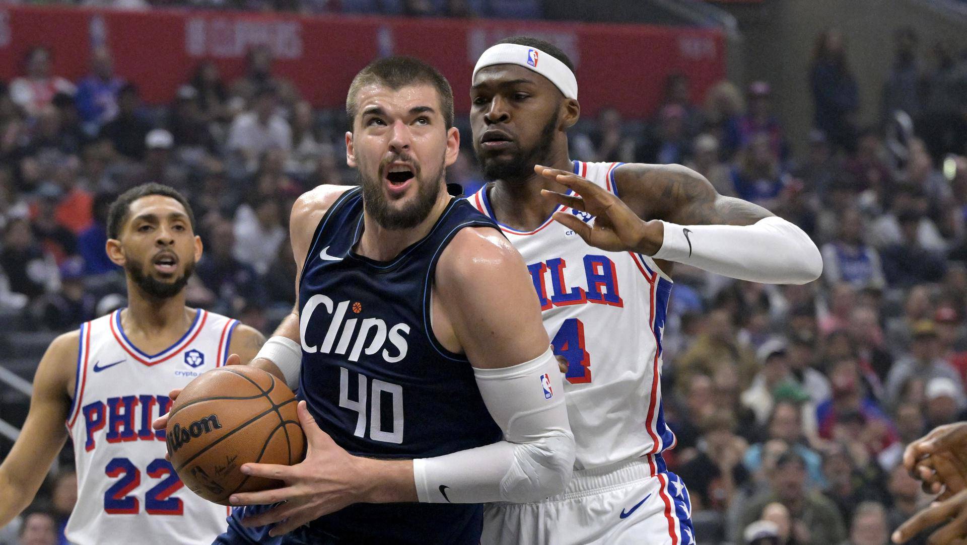 NBA: Philadelphia 76ers at Los Angeles Clippers