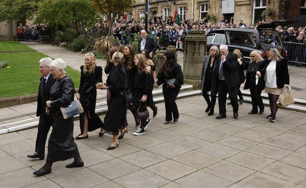 Funeral of former boxer Ricky Hatton