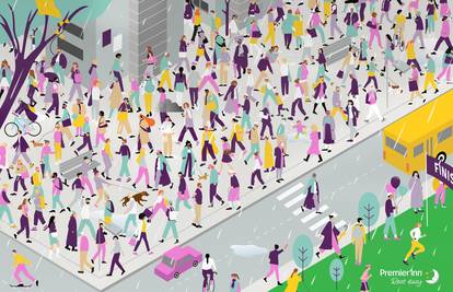 MOZGALICA Možete li na slici pronaći osobu s kišobranom? Neki pišu da je izazov nemoguć