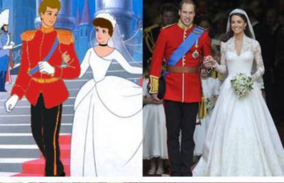 Vjenčanje poput bajke: William i Kate kao Pepuljuga i princ