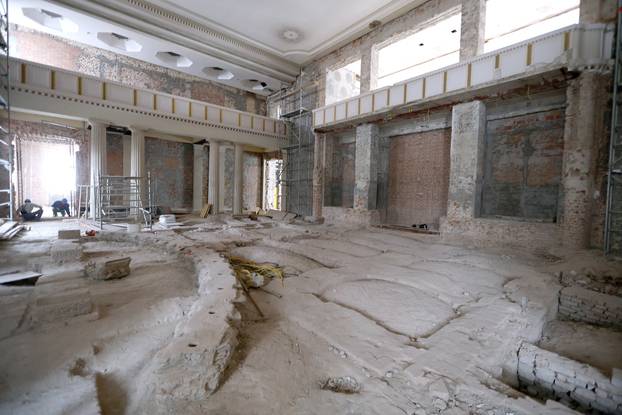 Zagreb: Gordan Jandroković obišao zgradu Hrvatskog sabora koja se obnavlja