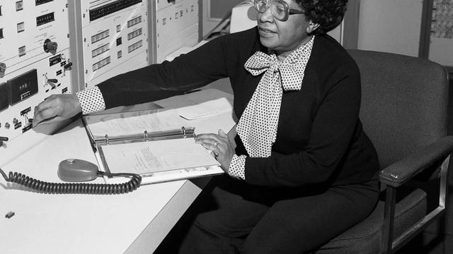 Mary Jackson at Work NASA Langley 