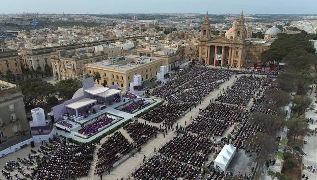 Pope Francis visits Malta