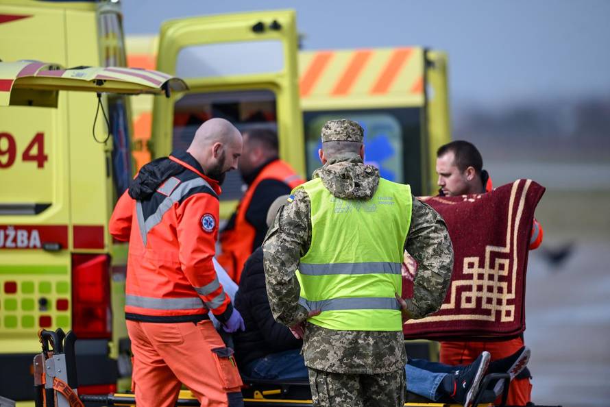 U Hrvatsku je na liječenje i rehabilitaciju stigla peta skupina ranjenika iz Ukrajine