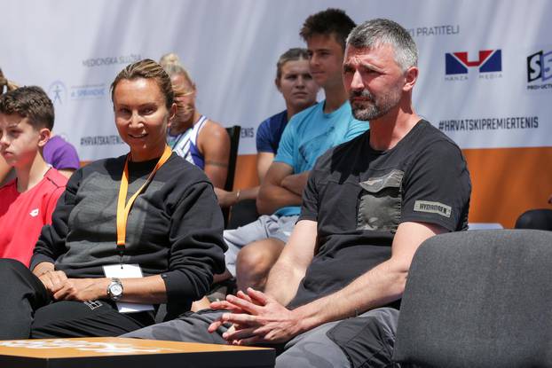 Osijek: Konferencija za medije prije početka humanitarnog turnira Hrvatski Premier Tenis