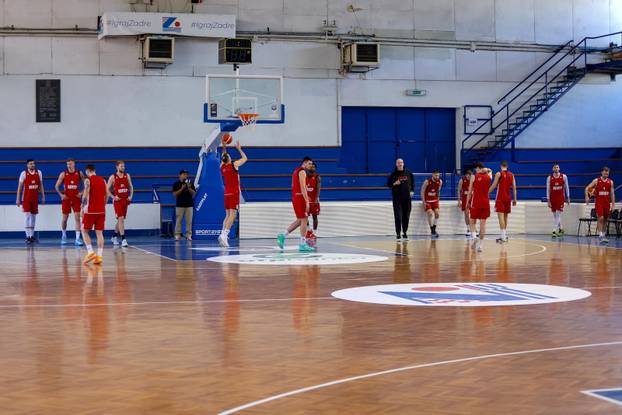 Zadar: Trening košarkaške reprezentacije u Jazinama