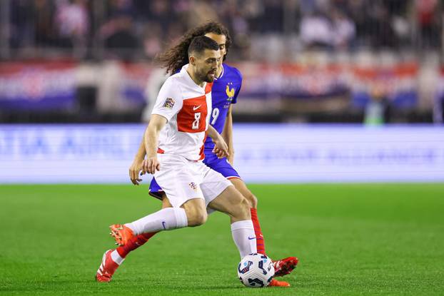 Prva utakmica četvrtfinala UEFA Lige nacija između Hrvatske i Francuske