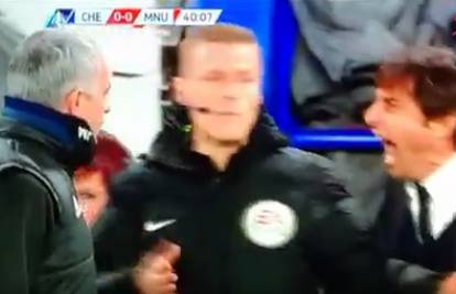 Pogledajte kako su se Antonio Conte i Mourinho skoro potukli