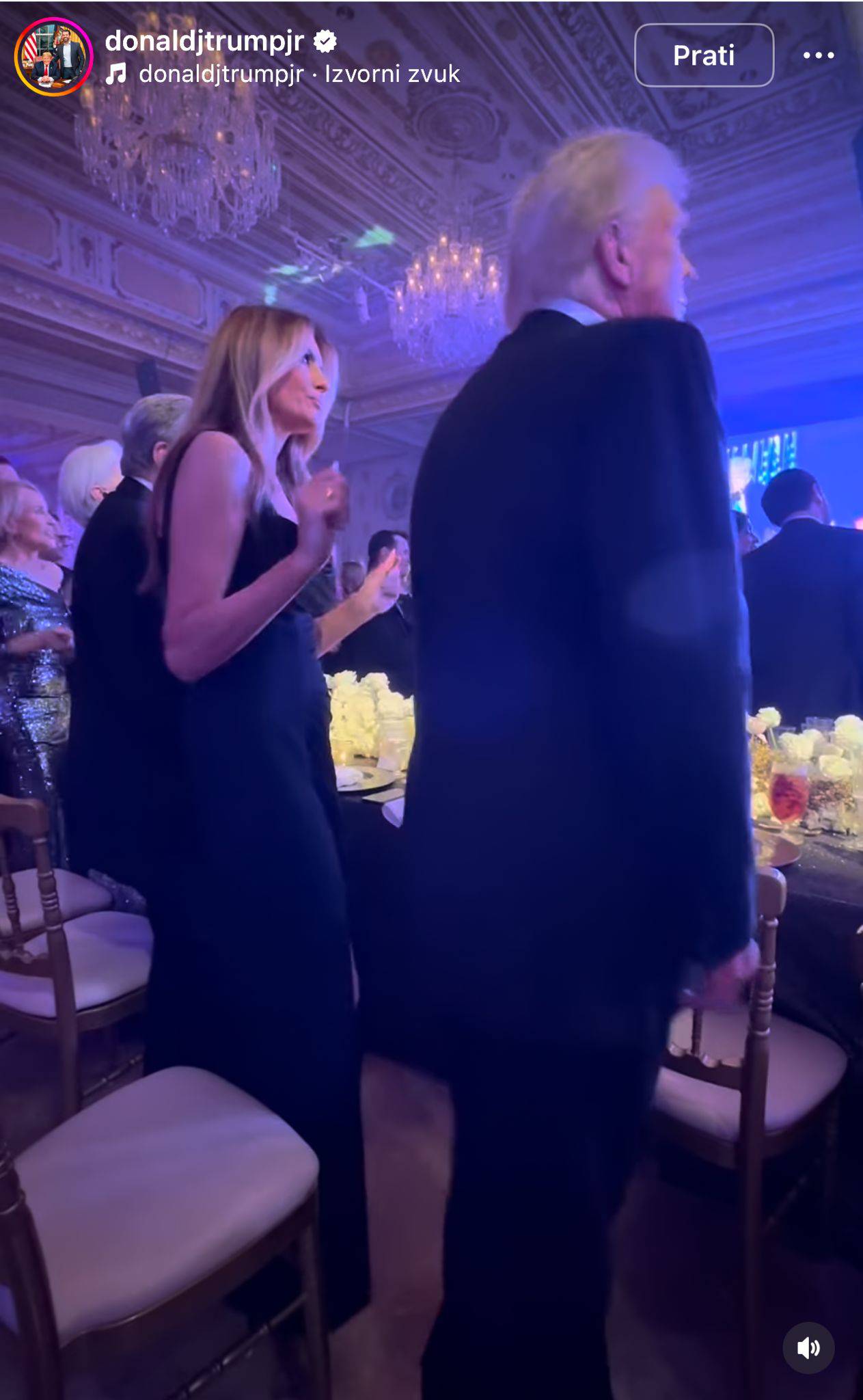 VIDEO se širi! Melania i Trump 'čagaju' na dočeku. Komentari pljušte: Zar pleše na tu pjesmu?