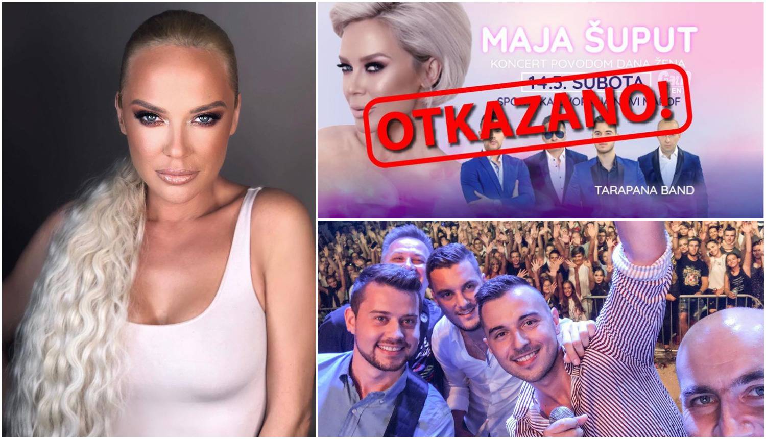 Šuput otkazala koncert zbog korona virusa: 'Ovo me plaši...'