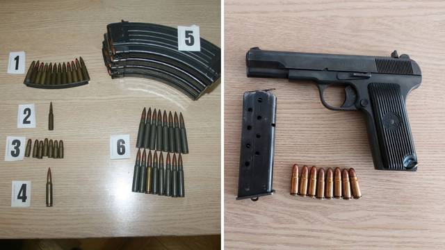 Policija muškarca (32) zatekla s kokainom i pištoljem u Trogiru: Pronašli su i automatsku pušku