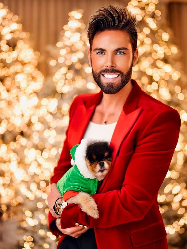 FOTO Marko Grubnić odškrinuo vrata svog luksuznog doma i pokazao kako on slavi Božić