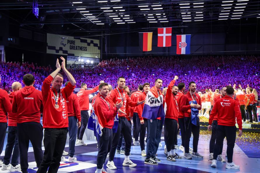 Dodjela medalja hrvatskoj rukometnoj reprezentaciji