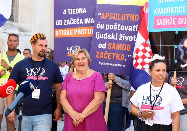 Prvi put u Šibeniku održan Hod za život