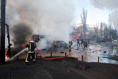 FOTO Užas na ulicama Kijeva: Potresni prizori nakon napada