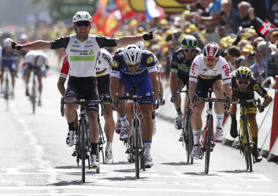 Cycling - Tour de France cycling race - Stage 1 from Mont-Saint-Michel to Utah Beach Sainte-Marie-du-Mont