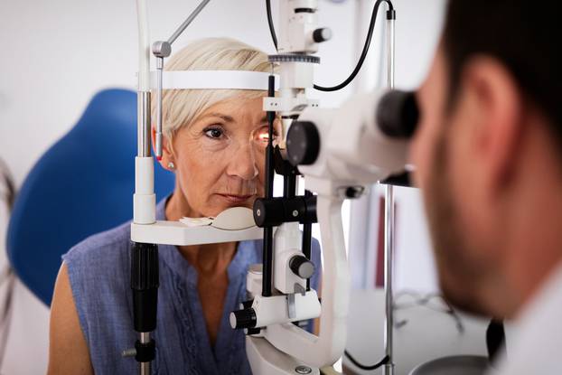 Ophthalmology,Concept.,Patient,Eye,Vision,Examination,In,Ophthalmological,Clinic