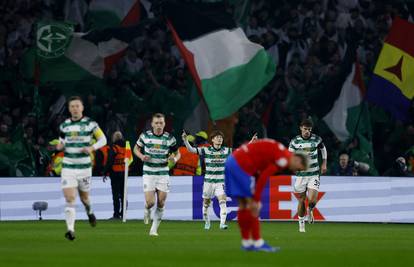 Uefa žestoko kaznila Celtic zbog zastava Palestine: 'Provokacija'