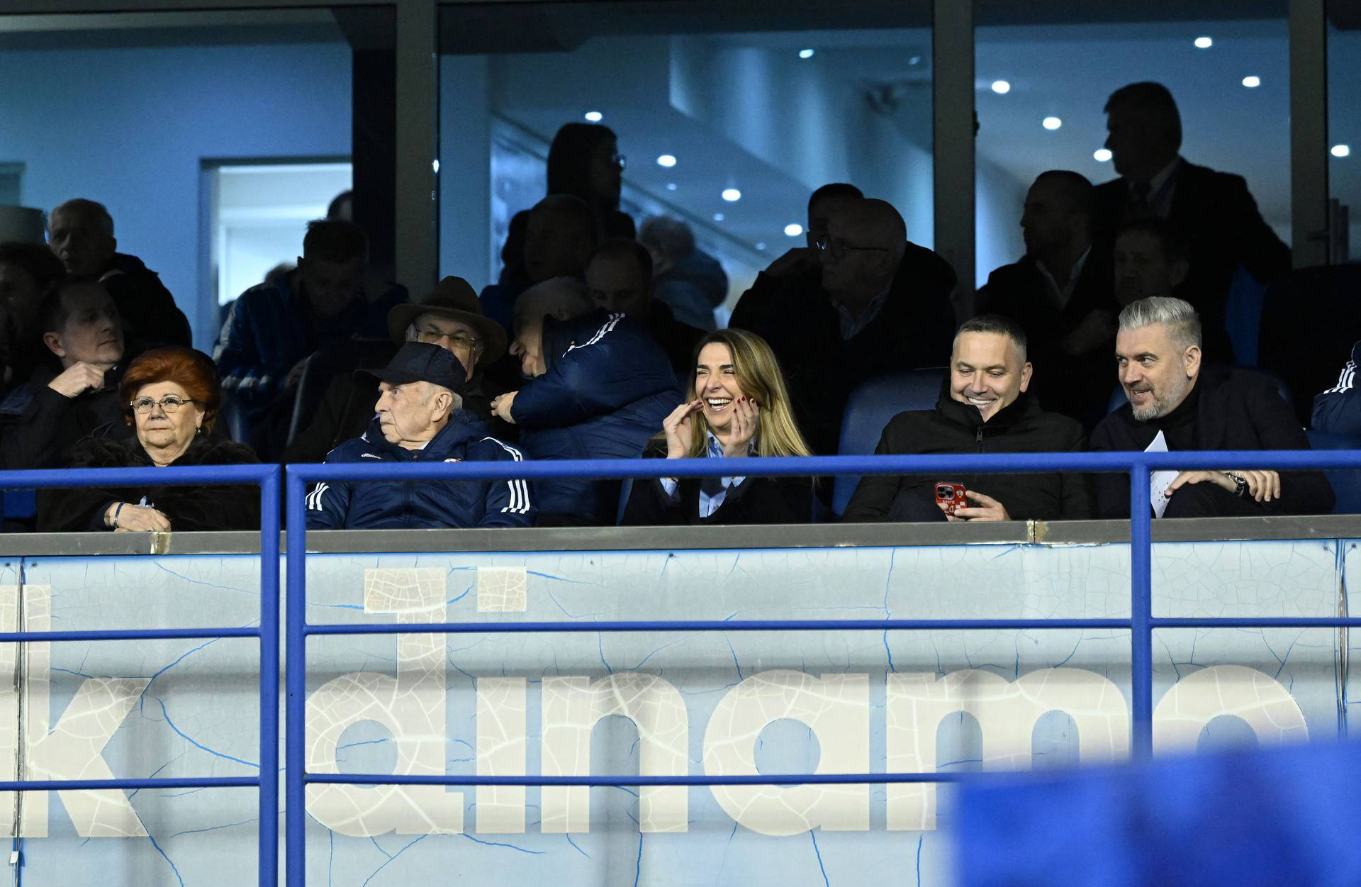 Zagreb: Uzvanici u svečanoj loži maksimirskog stadiona