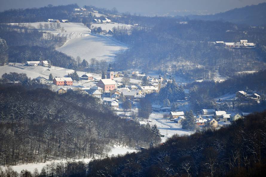 Štrigova je jutros bila najhladnije mjesto u Hrvatskoj