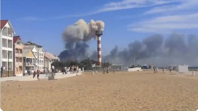 Kod ruskoga vojnog aerodroma na Krimu odjekuju eksplozije