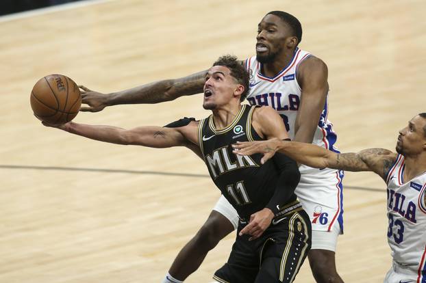 NBA: Philadelphia 76ers at Atlanta Hawks