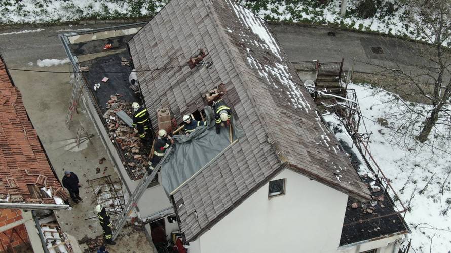 Prizori užasa iz zraka: Ovo su domovi iz epicentra potresa...