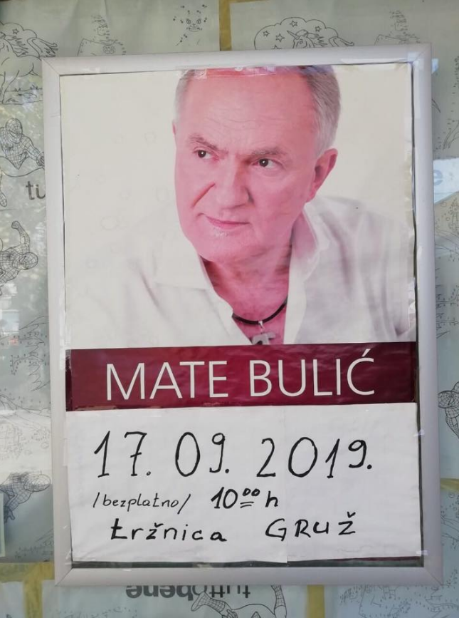 Mate Bulić ogorčen: Zalijepili su lažne plakate po Dubrovniku