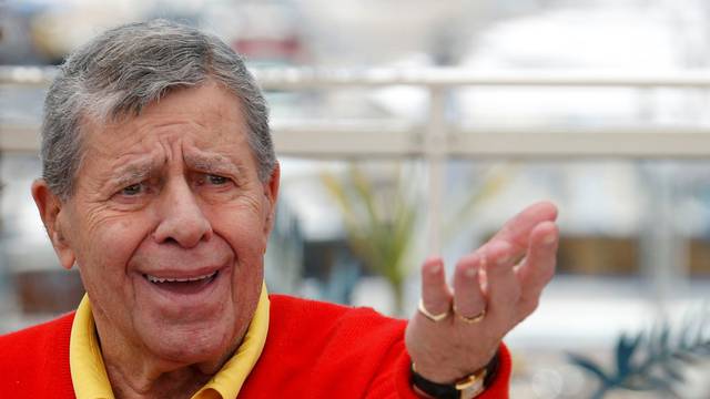 FILE PHOTO - Jerry Lewis poses during a photocall for the film "Max Rose" at the 66th Cannes Film Festival
