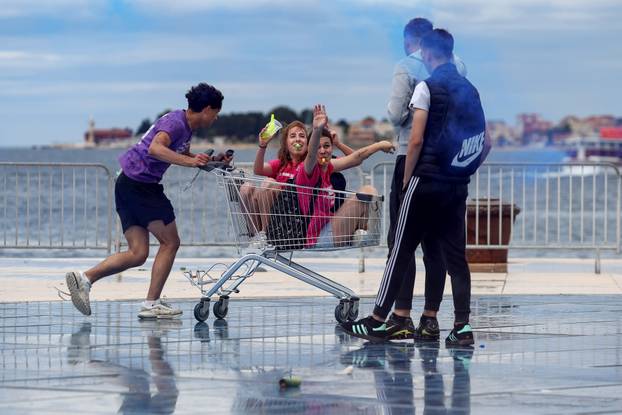 Zadar: Ludijada na Morskim orguljama
