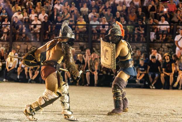 Borbe gladijatora u pulskoj Areni
