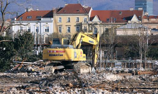 Nema je više! Nakon više od 9 mjeseci radova srušena stara zgrada Zabe u centru Zagreba