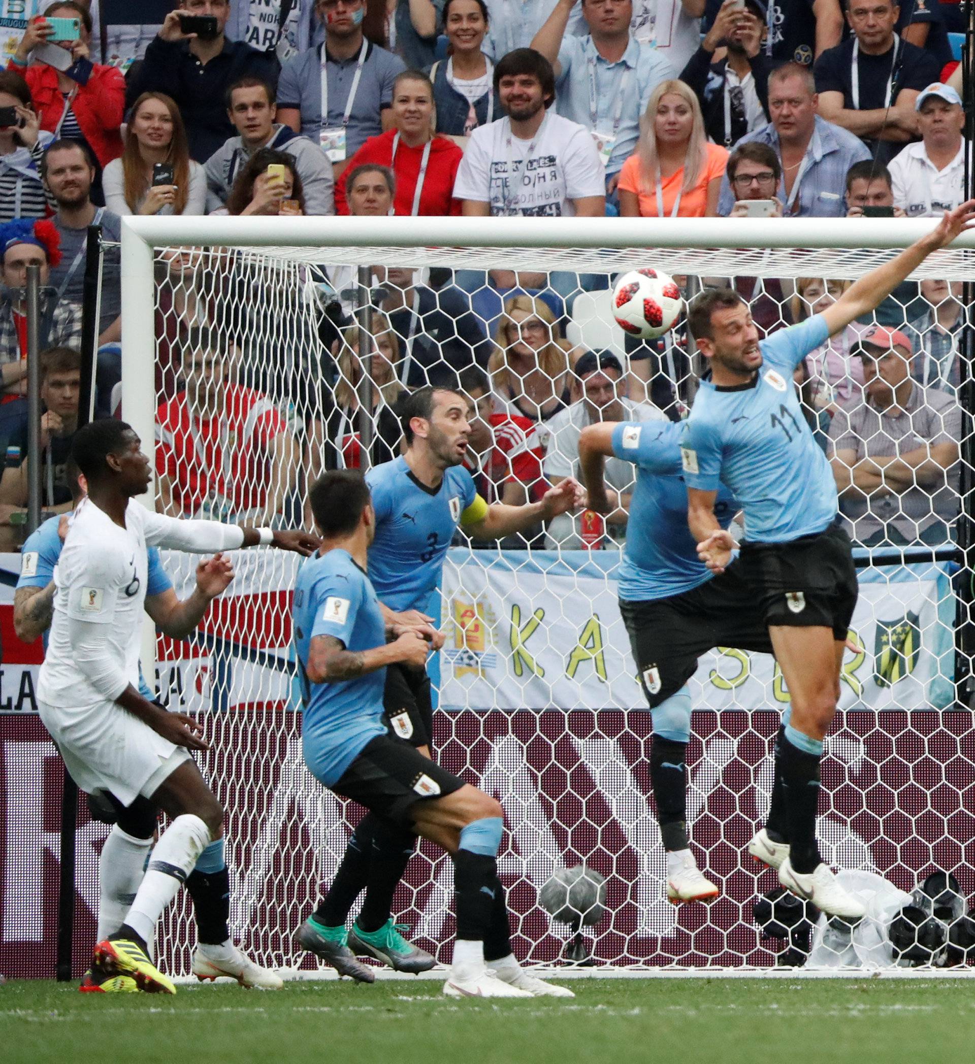 World Cup - Quarter Final - Uruguay vs France