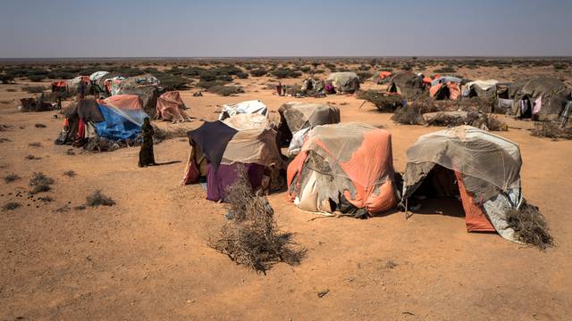 Severe famine in Somalia