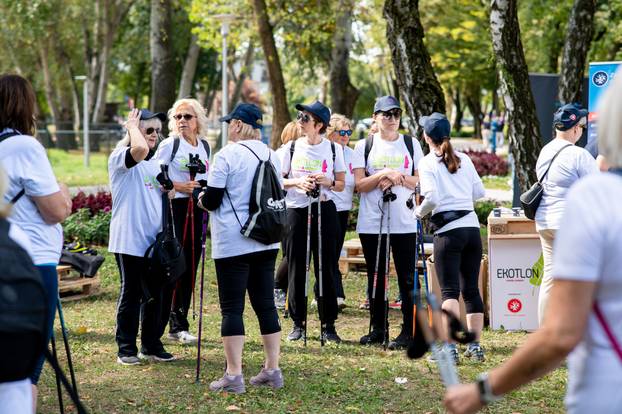 Zagreb:  Ekotlon na jezeru Bundek 2