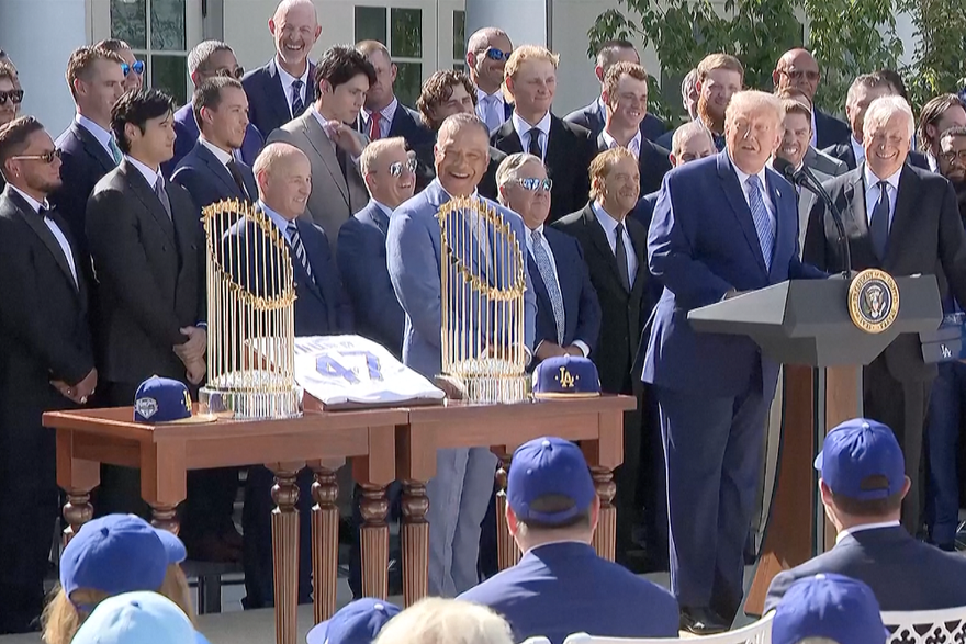 Dodgersi kod Trumpa