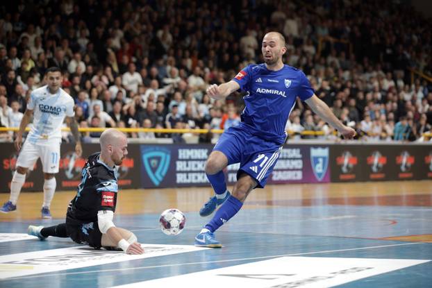 Futsalaši Rijeke svladali Dinamo 7:1 i osvojili prvi trofej Hrvatskog kupa u povijesti