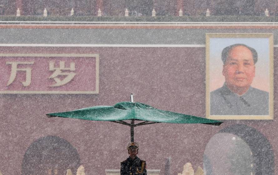 Delegates gather for the Chinese People's Political Consultative Conference in Beijing