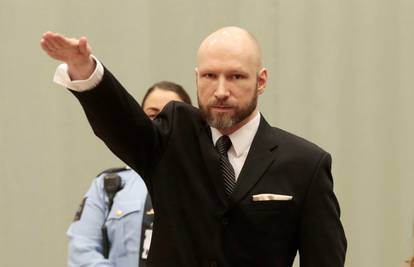 Sud ga odbio: Breivik se žalio na neljudske uvjete u zatvoru