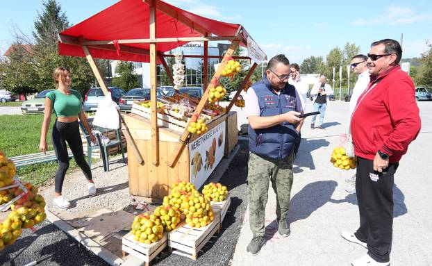 Zagreb: Kristina Penava, prodavačica mandarina kod Podsusedskog mosta