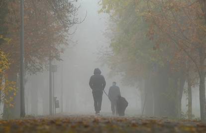 Prognoza za subotu: Oblačno i maglovito, moguća kiša i snijeg