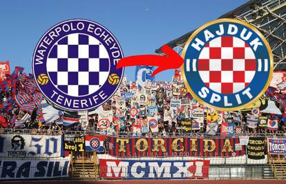 Otkad Hajduk igra vaterpolo?! Španjolci imaju 'pljunuti' grb